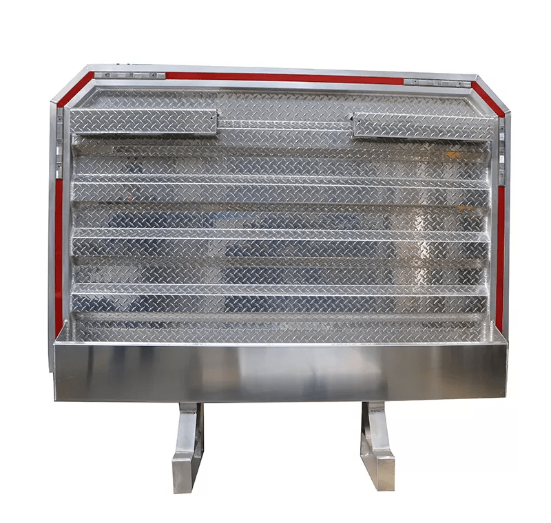 Cab Rack 68" x 80" w/ Chain Hanger & Tray Heavy Duty - Flatbed Equipment Inc