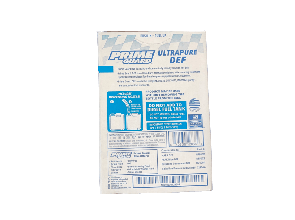 DEF Fluid 2.5 Gallon Ultra Pure Heavy Duty - Flatbed Equipment Inc