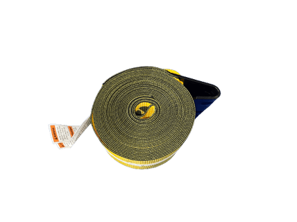 Kinedyne Winch Strap 4" x 40' Flat Hook Heavy Duty - Flatbed Equipment Inc